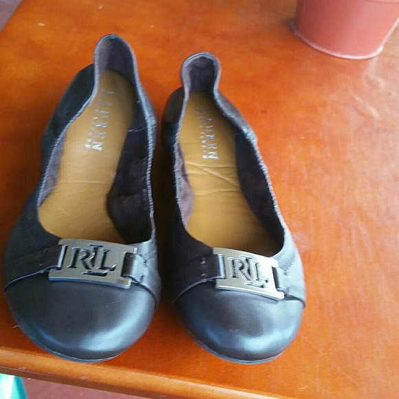 Brown Ballerina Flats - Picture 1 of 5