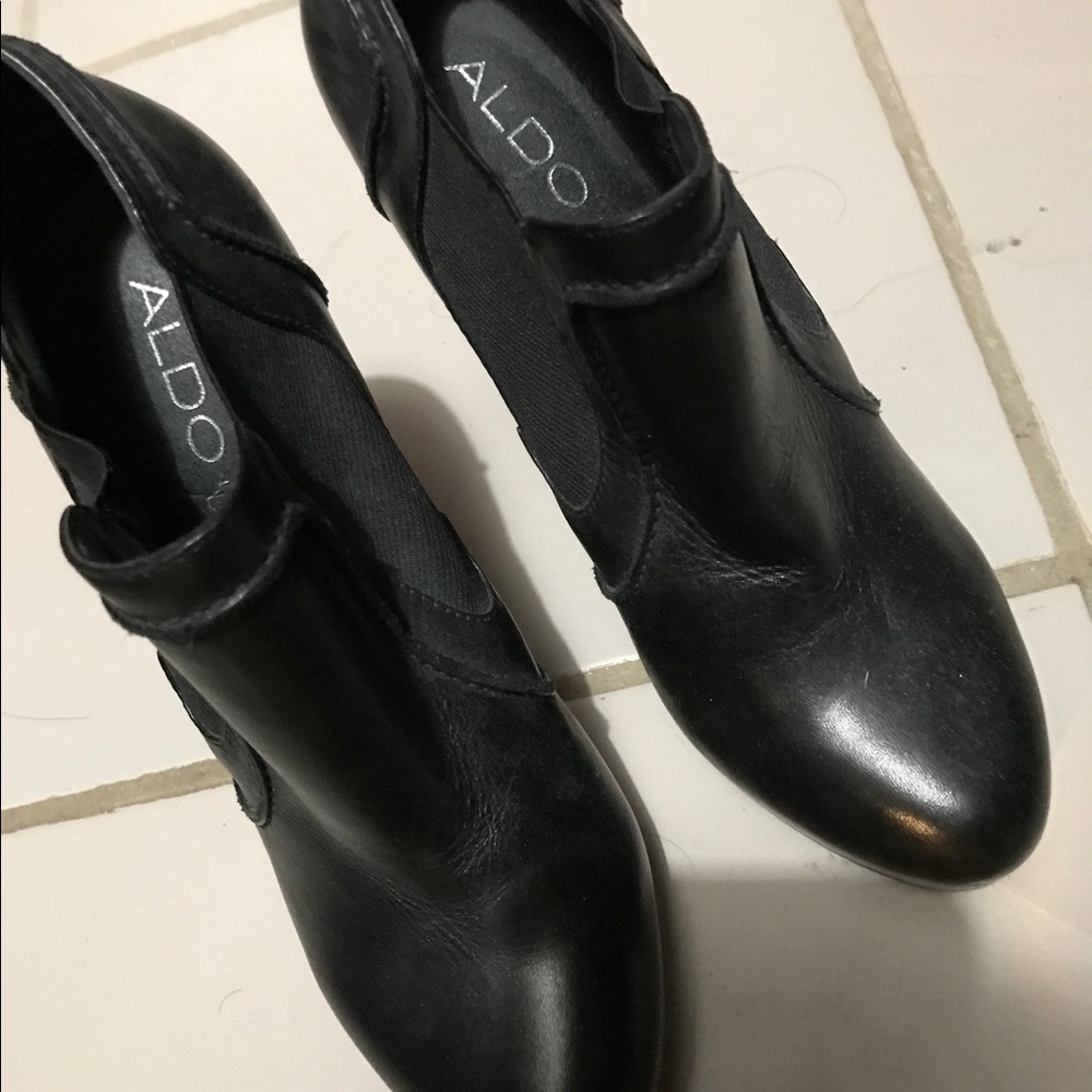 Black Aldo heel Boots