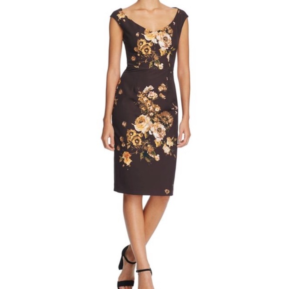 Black Halo Dresses & Skirts - Black halo floral dress