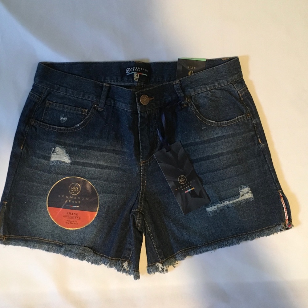 Boom Boom Jeans Denim Shorts Multiple Sizes.