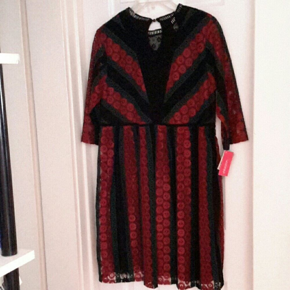 New lacy dress with tags.