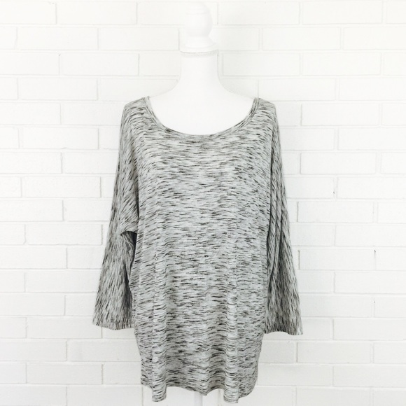 Apt. 9 Tops - 6 for $25! Apt 9 Gray Marled Knit Tunic