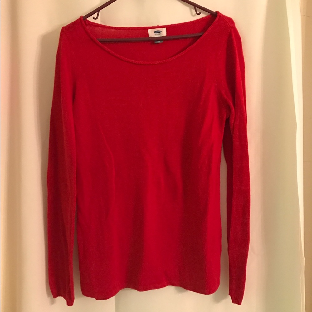 Red Old Navy Sweater