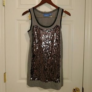 Sequin tank top
