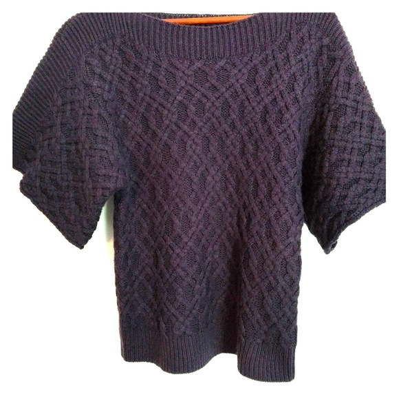 Plum colored a.n.a sweater. - Picture 1 of 3