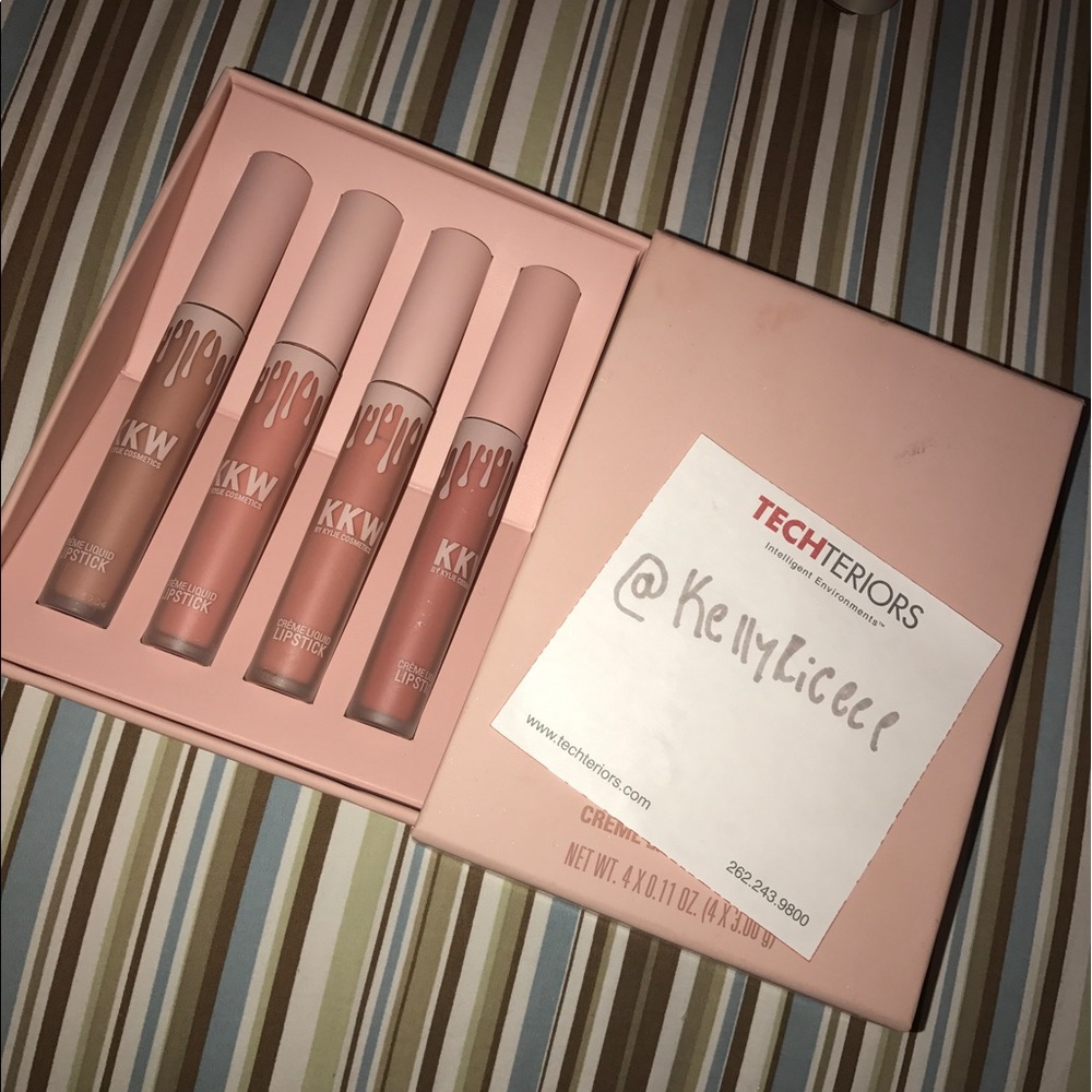 KIM KARDASHIAN KKW CREME LIQUID LIPSTICK SET