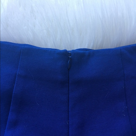 Blue High Waisted Shorts - Picture 4 of 4