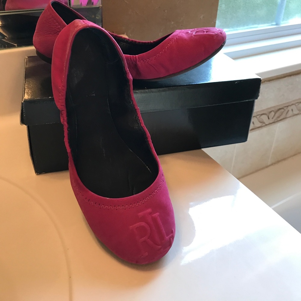 Lauren Ralph Lauren ballet flats in pink