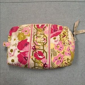 Vera Bradley Make Me Blush cosmetic bag