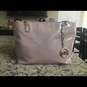 Michael kors patent nude jet set - medium