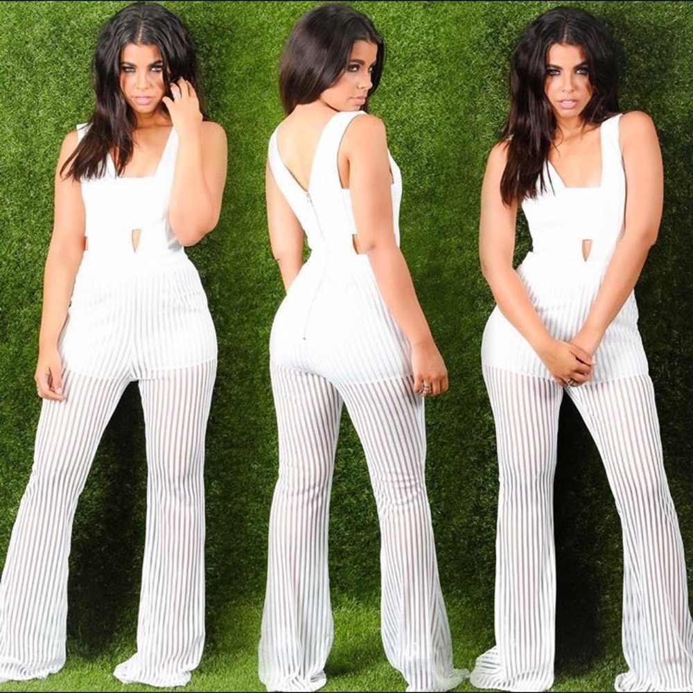 White Jumpsuit