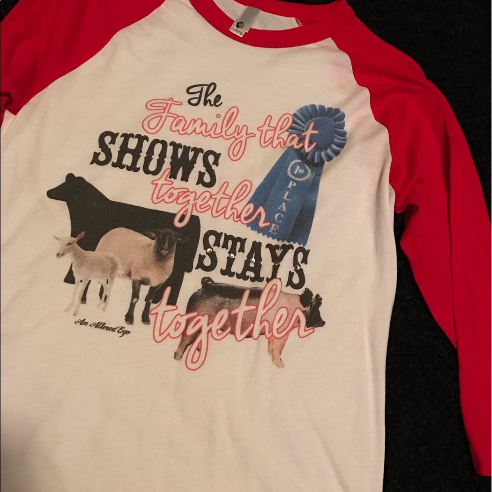 baseball cut shirt