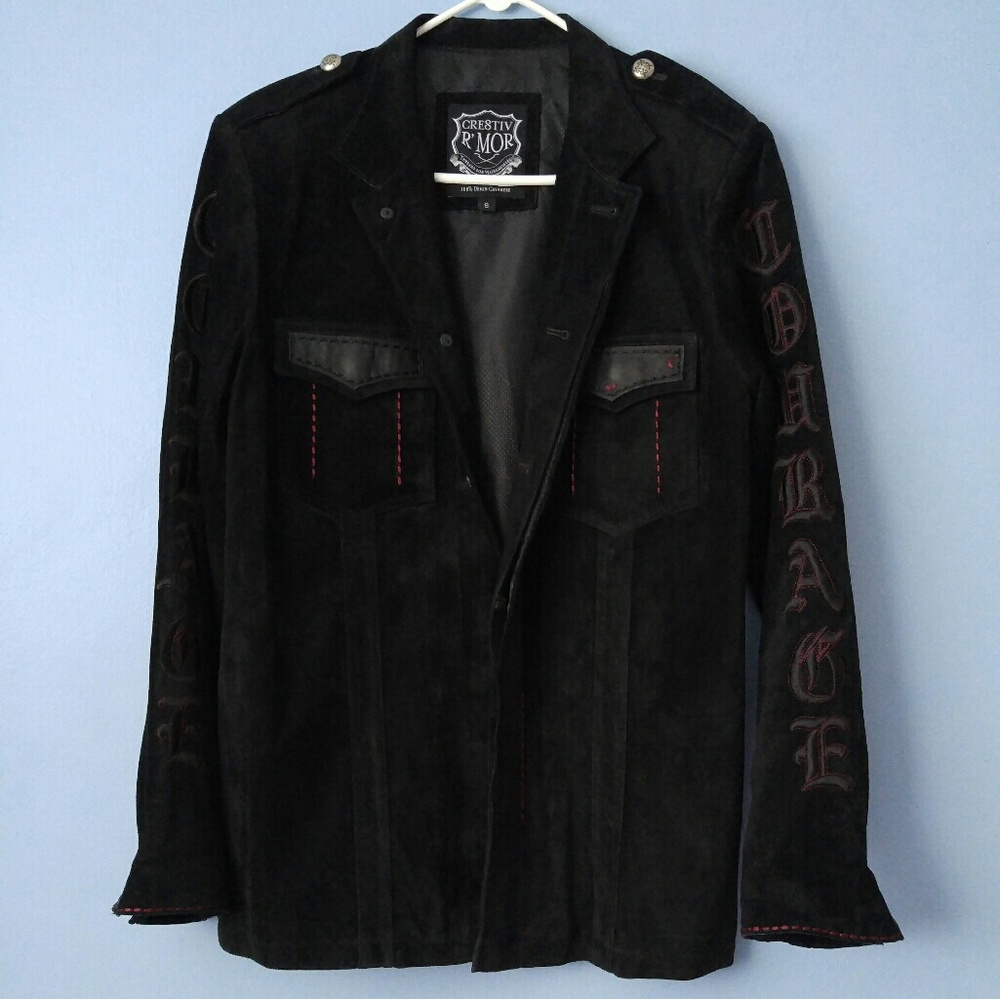 Cre8tiv R'MOR Suede Jacket By Michael O' Rourke