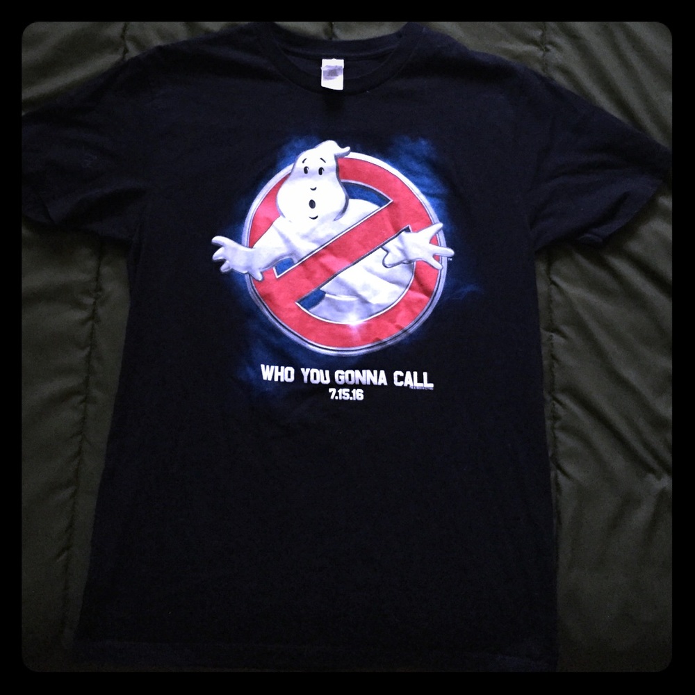 Ghost Busters Black Tee (2016)
