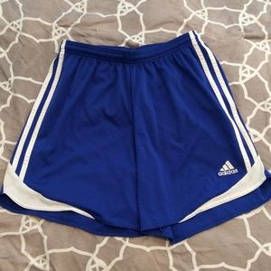 Blue ADIDAS shorts Medium