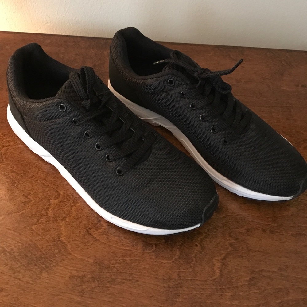 65% OFF size 13 black sneakers ONLY WORN ONCE