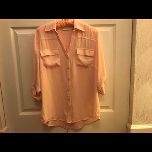 New York & Company Pink Top