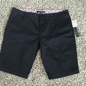 Black volcom shorts