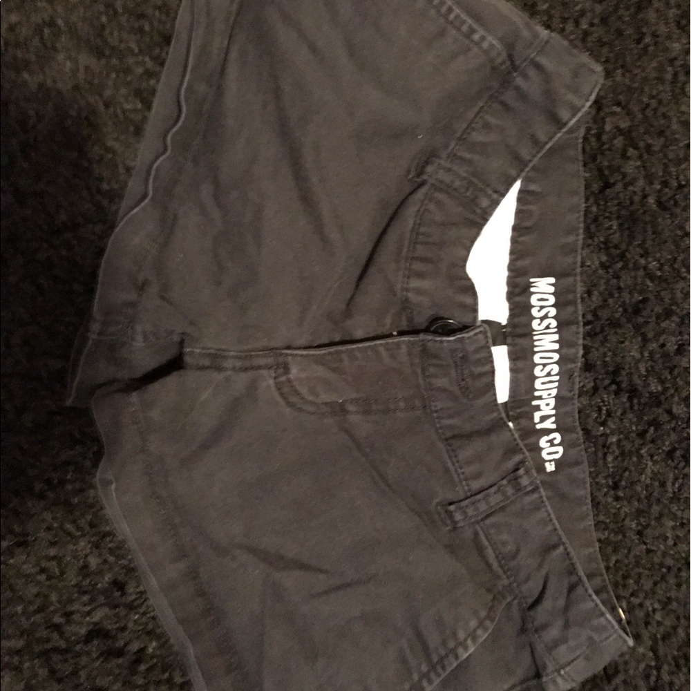 Black shorts