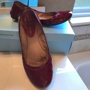 Antonio Melani ballet flats in "Ferrari Red"