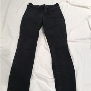 Old navy Rockstar high rise skinny jeans black 2p