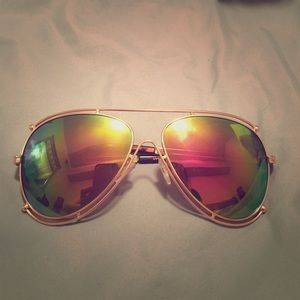 Gold Rimmed Aviators