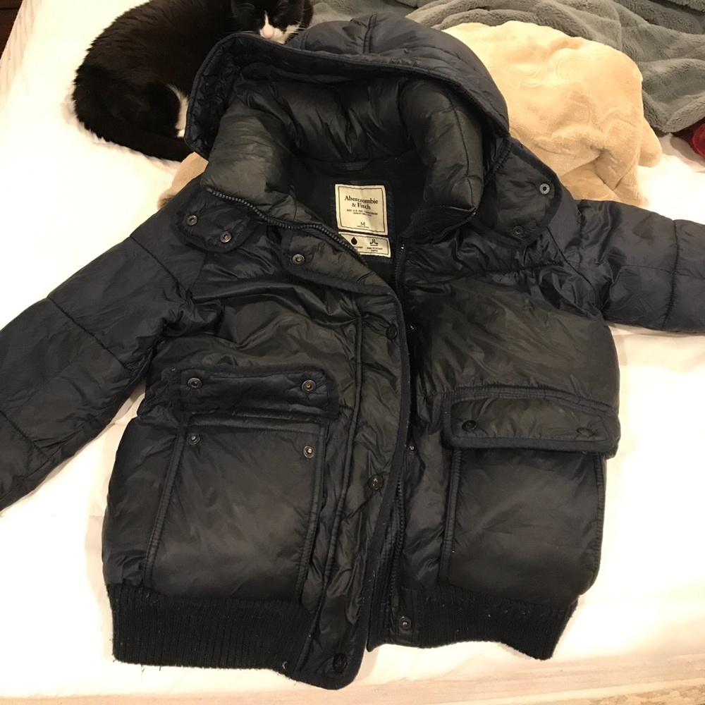 Abercrombie and fitch puffer jacket
