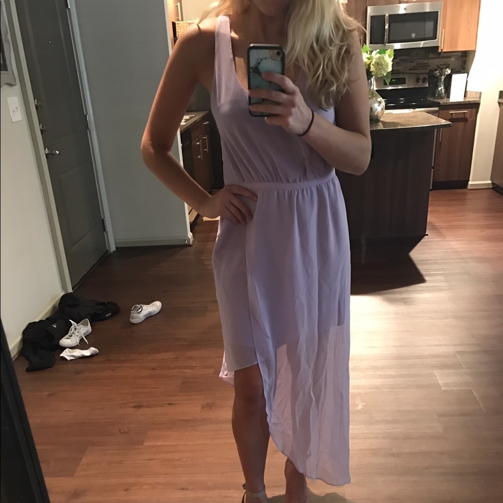 Asymmetrical urban outfitter maxi dress