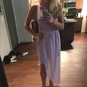 Asymmetrical urban outfitter maxi dress