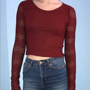 Cropped long sleeve