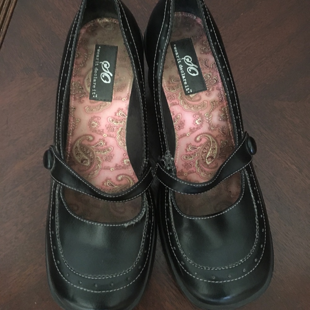 Black wedges bought at Kohls