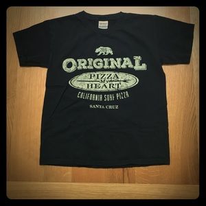 Santa Cruz pizza my heart T-shirt