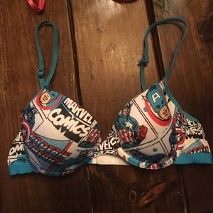 34C MARVEL Captain America Bra