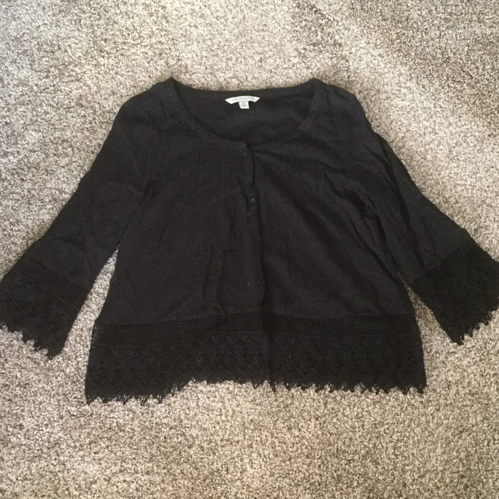 Black American Eagle Top
