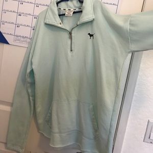 Mint Victoria's Secret: Pink Pullover with zipper