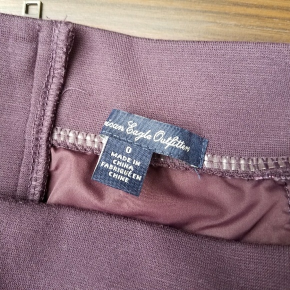 High Waisted Mini Skirt - Pink Pattern - Picture 6 of 8