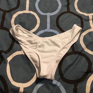 VS Pink white bikini bottom