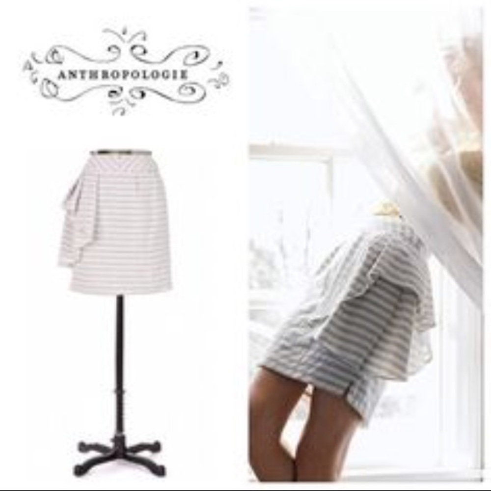 Anthropologie/Baraschi Veronica Whorl Pencil Skirt