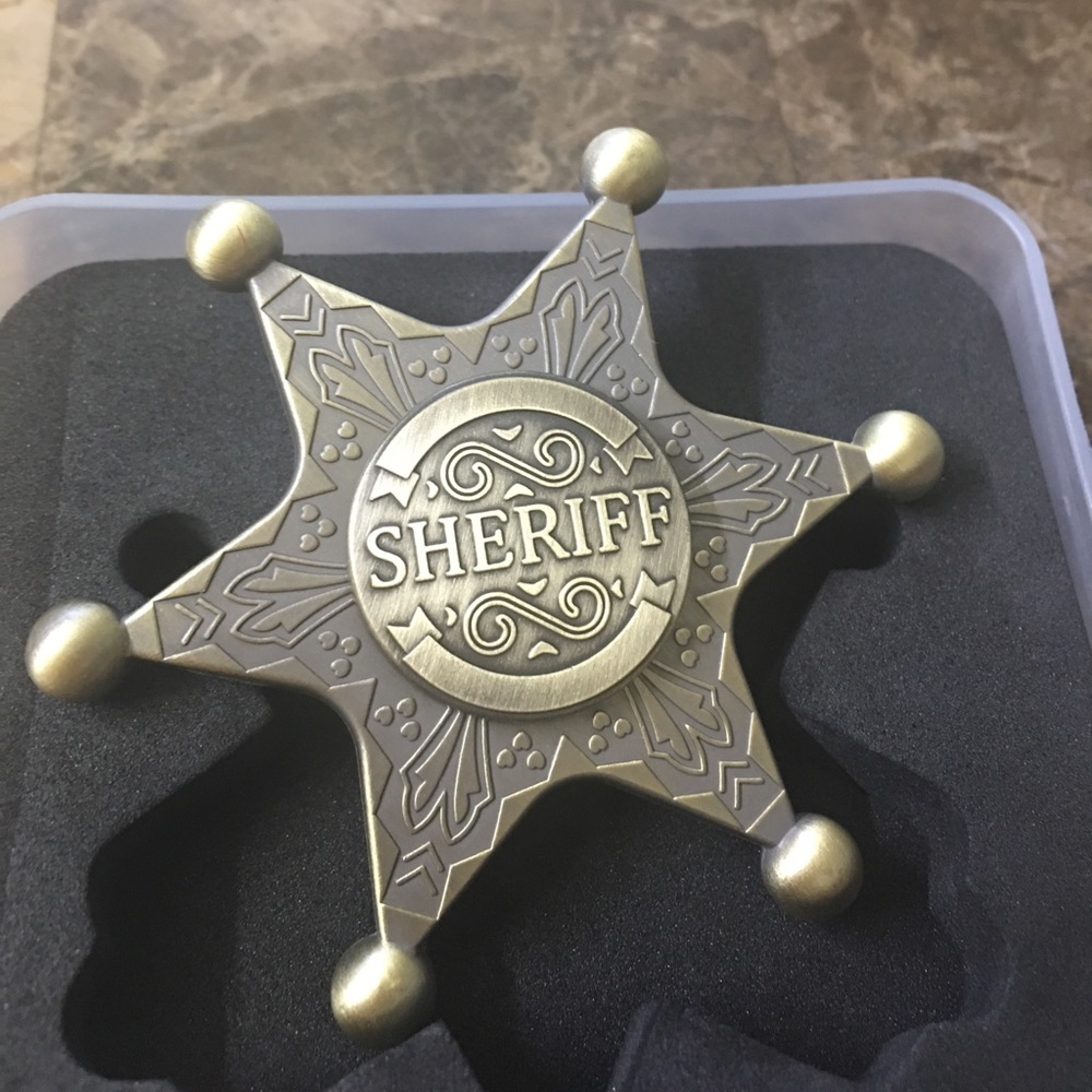 Metal Fidget Spinner Sherif