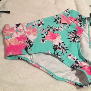 Xhilaration bathing suit high waisted bottoms