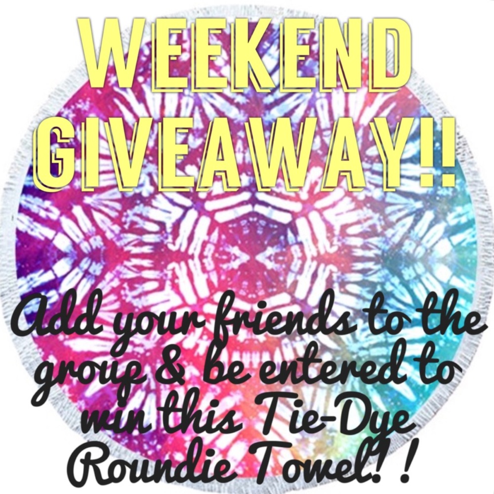 FREE! Round Beach Towel! Enter the Drawing!!!