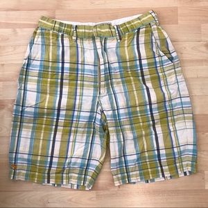 Abercrombie & Fitch plaid shorts
