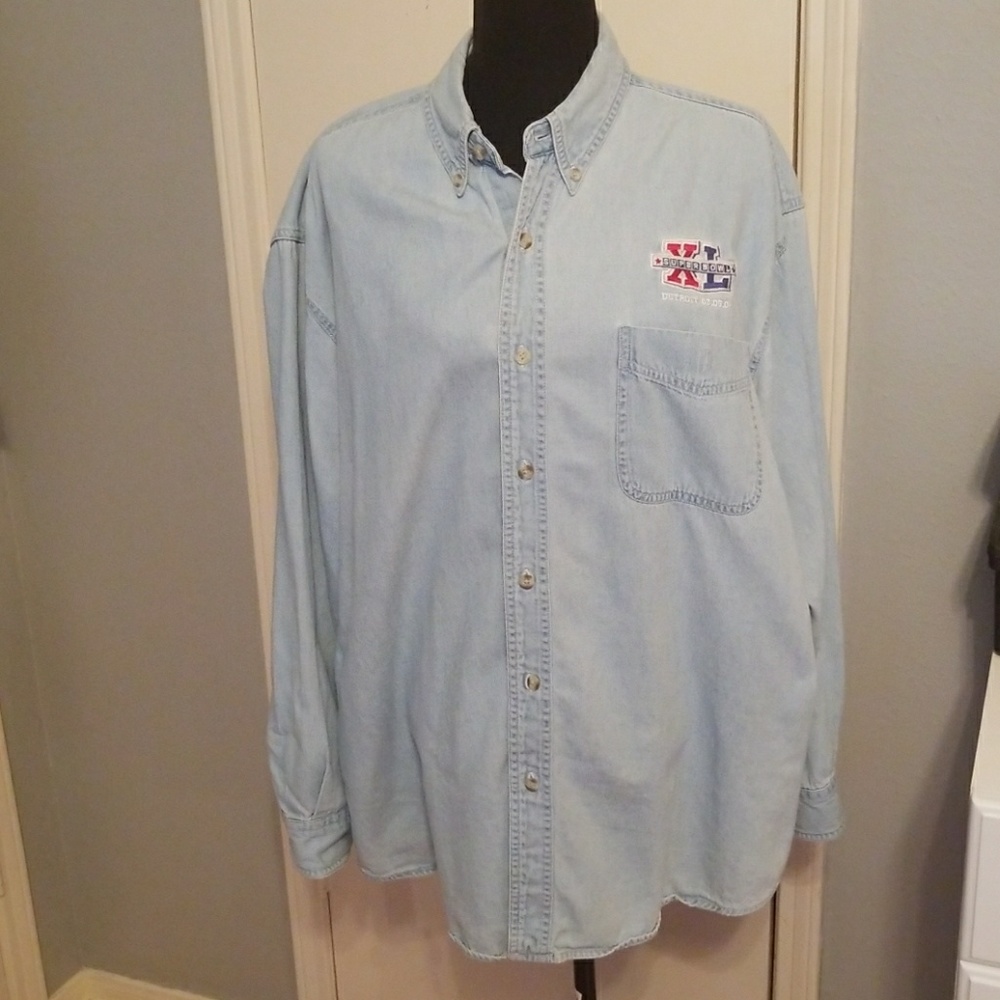 2006 Super Bowl Denim Shirt
