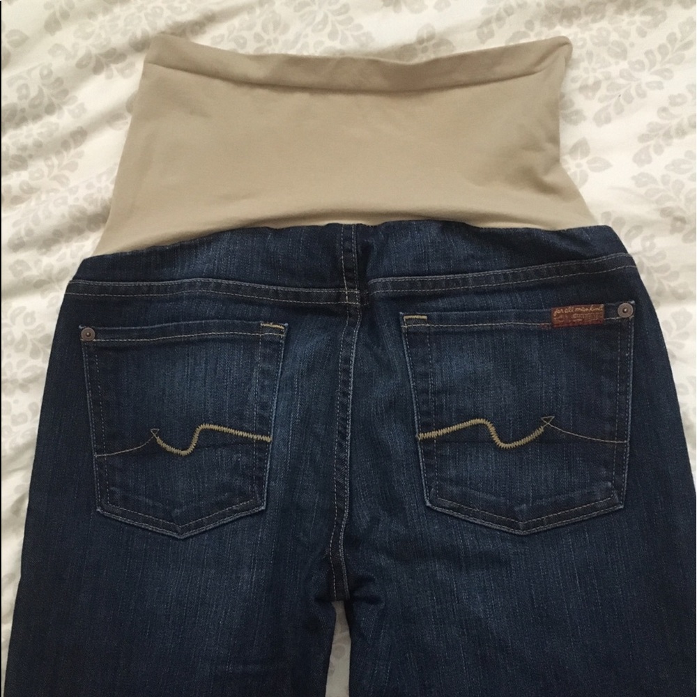 7 for all man kind maternity jeans