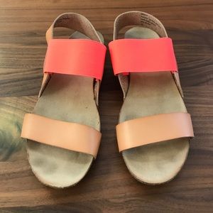 Flat sandals!