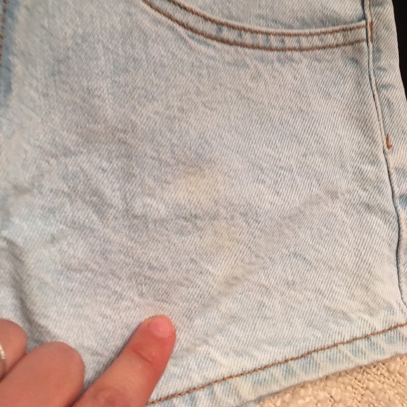 Hard Find😎Vintage Bongo Jean shorts size 1 - Picture 6 of 7