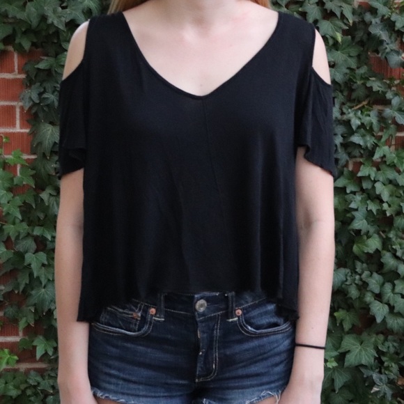 Free People Tops - {free people} black tee