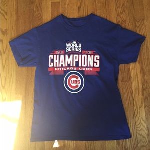 Chicago Cubs 2016 World Series Champions tee
