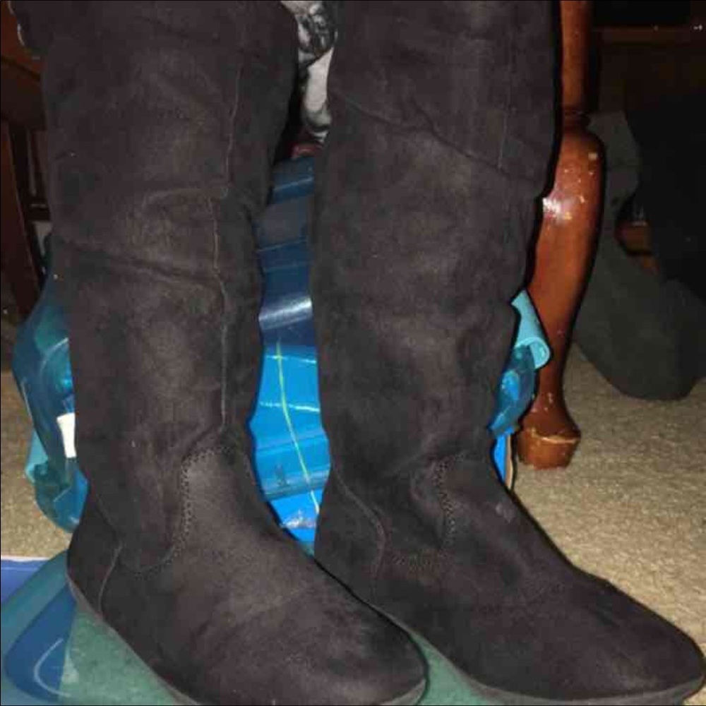 Girls Tall Slouch Boots