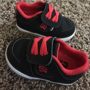 *Toddler* size 5T DC Black in Red shoes